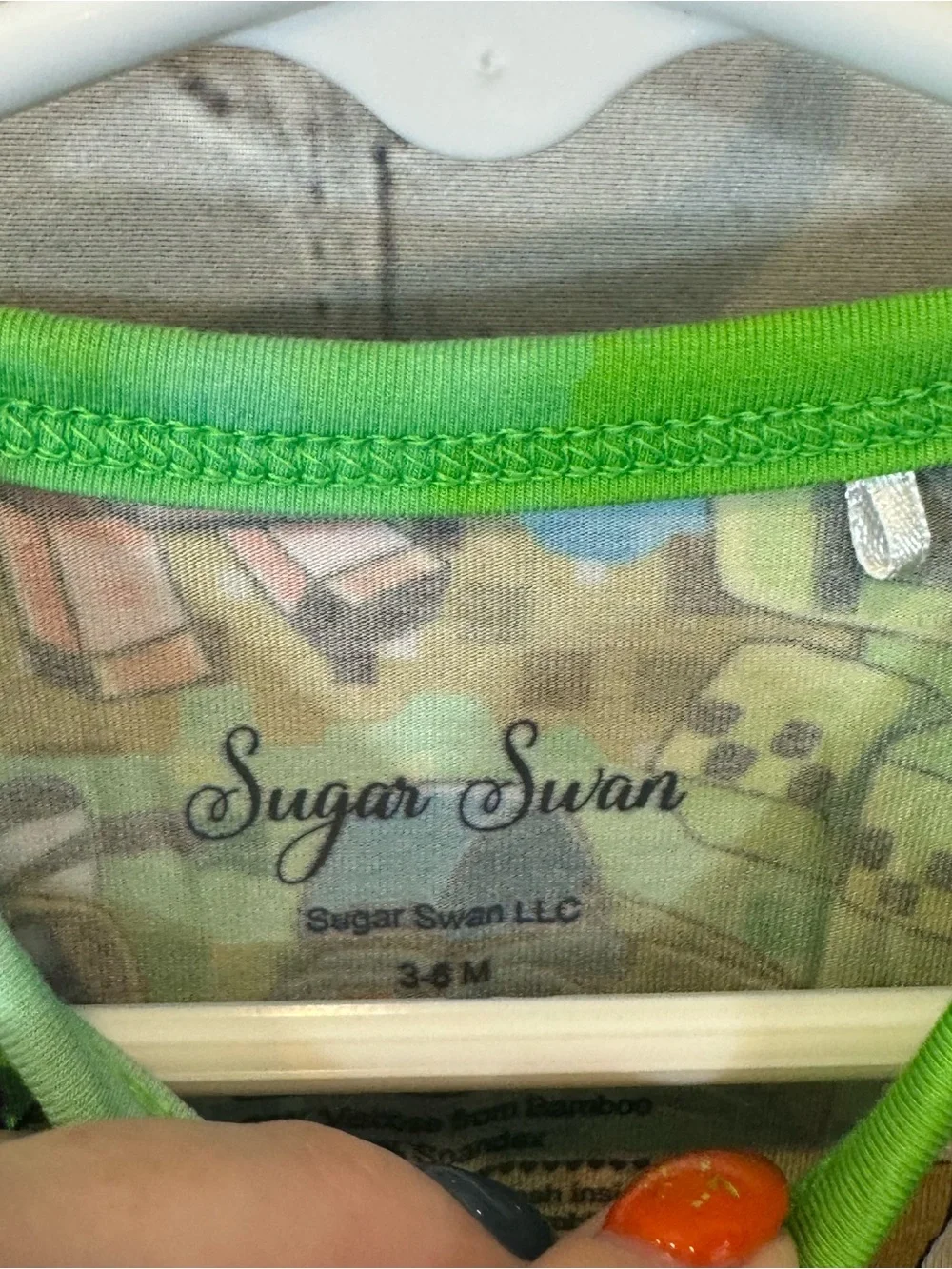 Sugar Swan Minecraft Bamboo Zippie